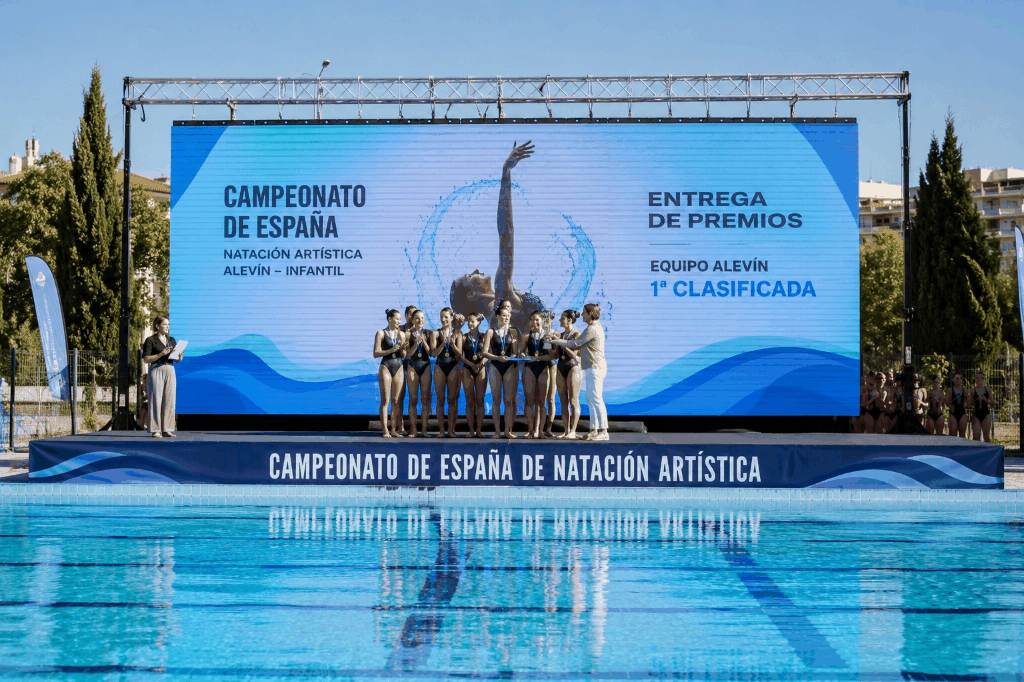 Videowall en entrega de premios
